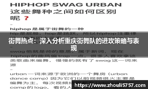 街舞热点：深入分析重庆街舞队的进攻策略与表现