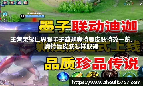 王者荣耀世界服墨子迪迦奥特曼皮肤特效一览，奥特曼皮肤怎样取得